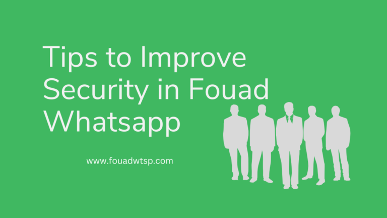 Security in fouad whatsapp